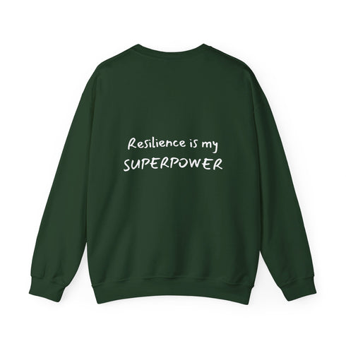 Resilient is My Super PowerUnisex Heavy Blend™ Crewneck Sweatshirt