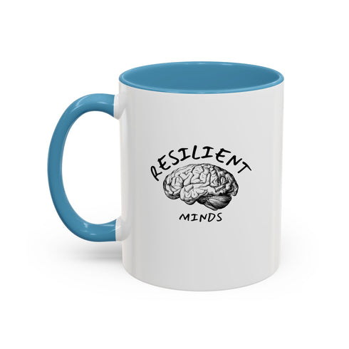 Resilience Is My SuperPower - Resilient Minds Accent Coffee Mug (11oz & 15oz)