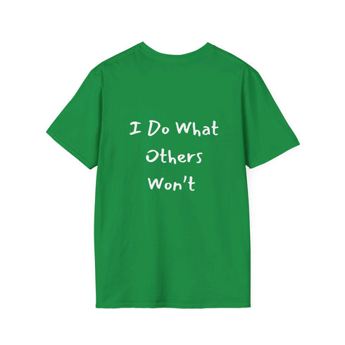 I do what others won't Resilient Minds Unisex Softstyle T-Shirt