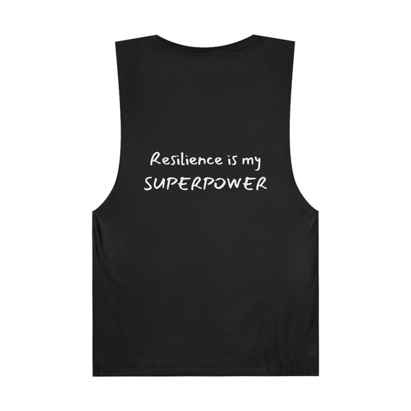 Resilient Is Super Power Unisex Barnard Tank
