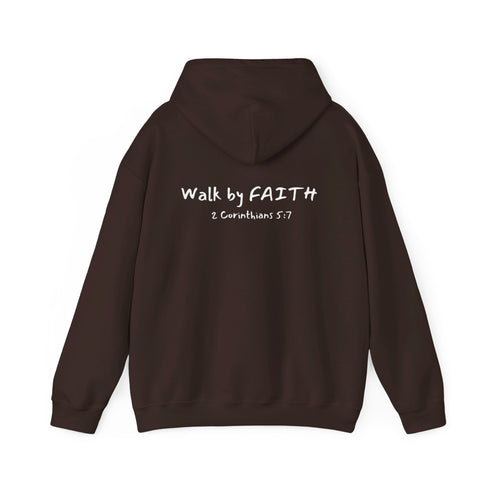 Walk By Faith Unisex Heavy Blend™ Hooded Sweatshirt