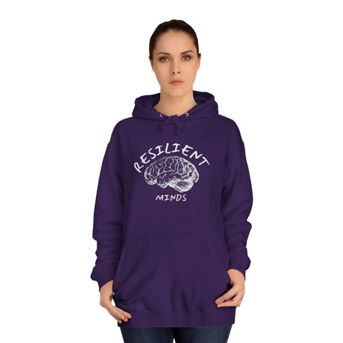 Resilient Minds Unisex College Hoodie