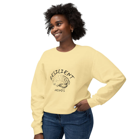 Resilient Minds Unisex Lightweight Crewneck Sweatshirt