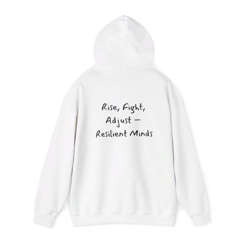 Rise Fight Adjust Unisex Heavy Blend™ Hooded Sweatshirt