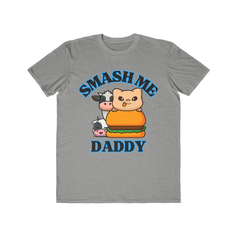 Funny Men's Lightweight Tee - 'Smash Me Daddy' - Perfect for BBQs and Parties