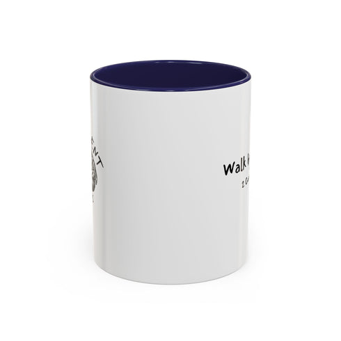 Walk By Faith 2 Corinthians 5:7 - Resilient Minds Accent Coffee Mug (11oz & 15oz)
