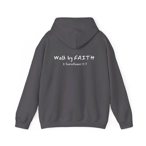 Walk By Faith Unisex Heavy Blend™ Hooded Sweatshirt