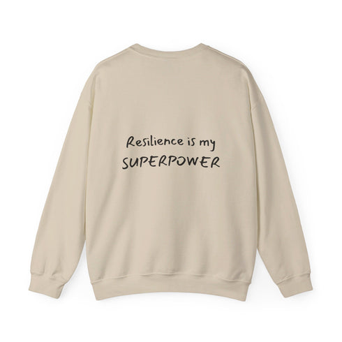 Resilient is My Super PowerUnisex Heavy Blend™ Crewneck Sweatshirt