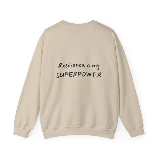 Resilient is My Super PowerUnisex Heavy Blend™ Crewneck Sweatshirt