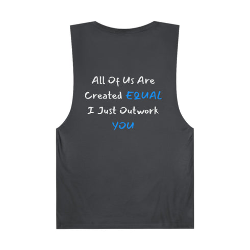 All Of Us Are Created Equal Unisex Barnard Tank