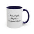 Rise, Fight, Adjust - Resilient Minds Accent Coffee Mug (11oz & 15oz)