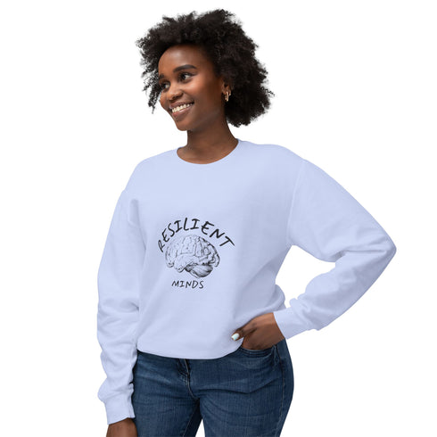 Resilient Minds Unisex Lightweight Crewneck Sweatshirt