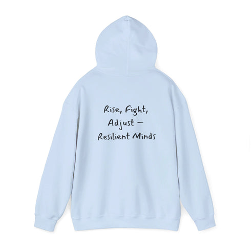 Rise Fight Adjust Unisex Heavy Blend™ Hooded Sweatshirt