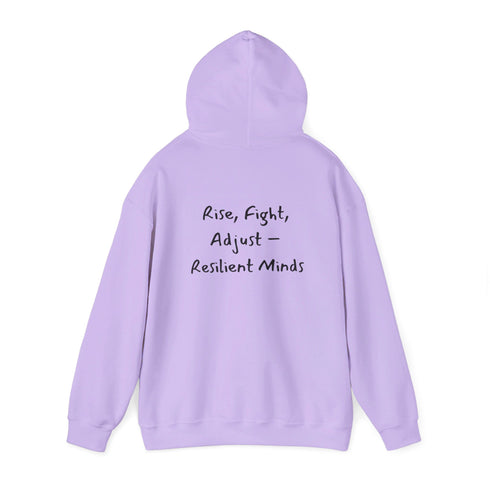 Rise Fight Adjust Unisex Heavy Blend™ Hooded Sweatshirt