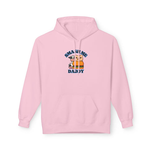 Funny Unisex Fleece Hoodie - "Smashline Daddy" & "Sinfully Delicious"