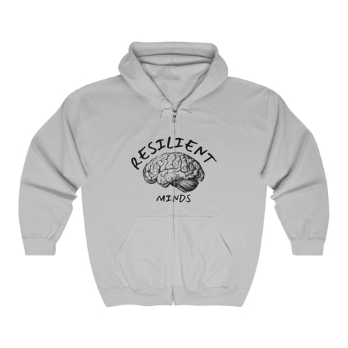 Resilient Minds Unisex Heavy Blend™ Full Zip Hooded Sweatshirt