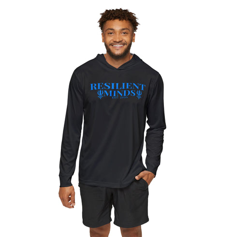 Resilient Minds Men's Sports Warmup Hoodie - Motivational Activewear for Athletes