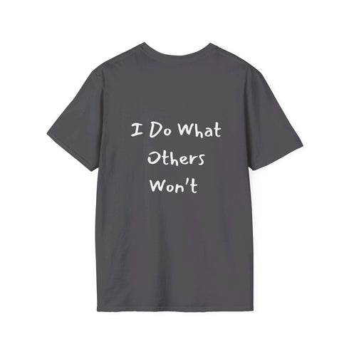 I do what others won't Resilient Minds Unisex Softstyle T-Shirt