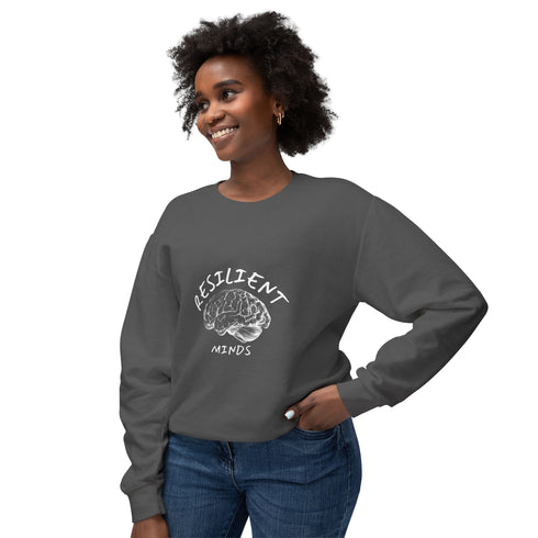 Resilient Minds Unisex Lightweight Crewneck Sweatshirt