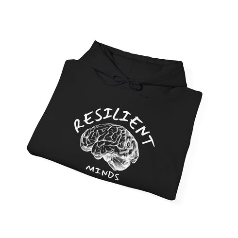 Resilient Minds Hoodie - Unisex Heavy Blend™ Sweatshirt with Inspirational Design