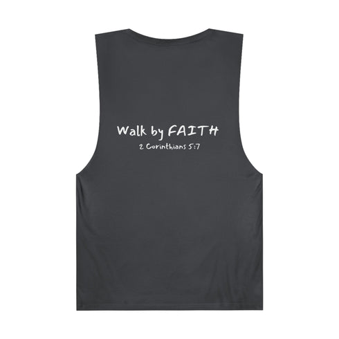 Walk By Faith Unisex Barnard Tank
