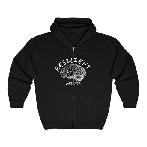 Resilient Minds Unisex Heavy Blend™ Full Zip Hooded Sweatshirt