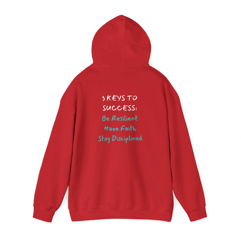 3 Keys To Success Unisex Heavy Blend™ Hooded Sweatshirt