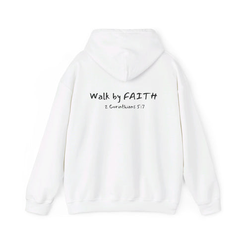Walk By Faith Unisex Heavy Blend™ Hooded Sweatshirt