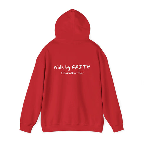 Walk By Faith Unisex Heavy Blend™ Hooded Sweatshirt