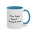 Rise, Fight, Adjust - Resilient Minds Accent Coffee Mug (11oz & 15oz)