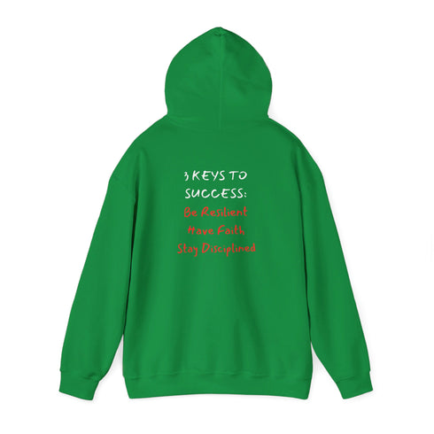 3 Keys To Success Unisex Heavy Blend™ Hooded Sweatshirt