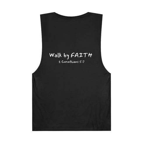 Walk By Faith Unisex Barnard Tank