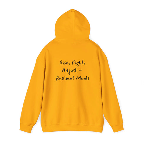 Rise Fight Adjust Unisex Heavy Blend™ Hooded Sweatshirt
