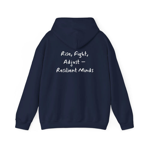 Rise Fight Adjust Unisex Heavy Blend™ Hooded Sweatshirt