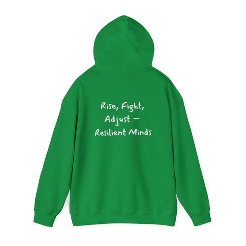 Rise Fight Adjust Unisex Heavy Blend™ Hooded Sweatshirt