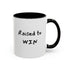 Raised to Win - Resilient Minds Accent Coffee Mug (11oz & 15oz)