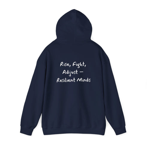 Rise Fight Adjust Unisex Heavy Blend™ Hooded Sweatshirt