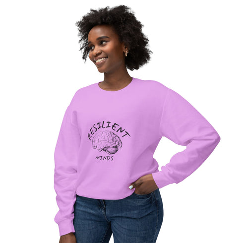 Resilient Minds Unisex Lightweight Crewneck Sweatshirt