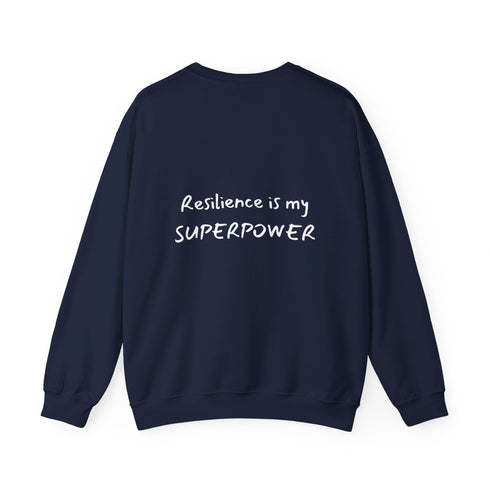 Resilient is My Super PowerUnisex Heavy Blend™ Crewneck Sweatshirt