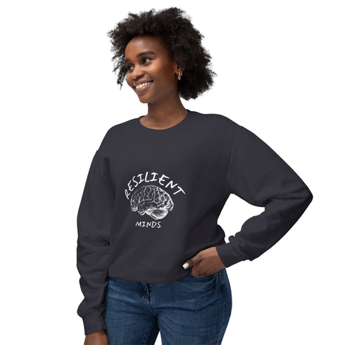 Resilient Minds Unisex Lightweight Crewneck Sweatshirt