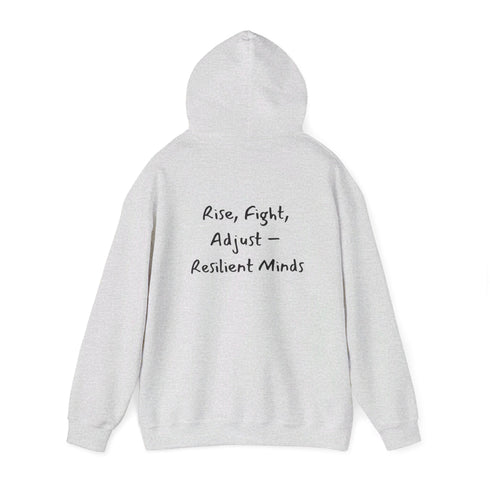Rise Fight Adjust Unisex Heavy Blend™ Hooded Sweatshirt