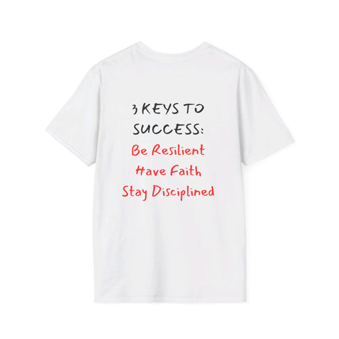 Be Resilient stay disciplined Resilient Minds Unisex Softstyle T-Shirt