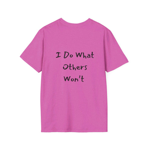 I do what others won't Resilient Minds Unisex Softstyle T-Shirt