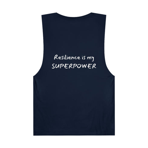 Resilient Is Super Power Unisex Barnard Tank