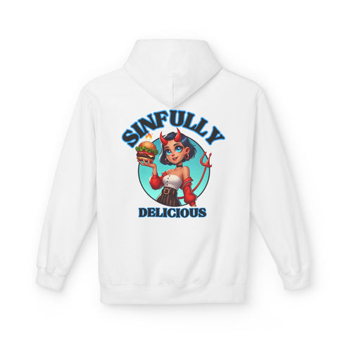 Funny Unisex Fleece Hoodie - "Smashline Daddy" & "Sinfully Delicious"