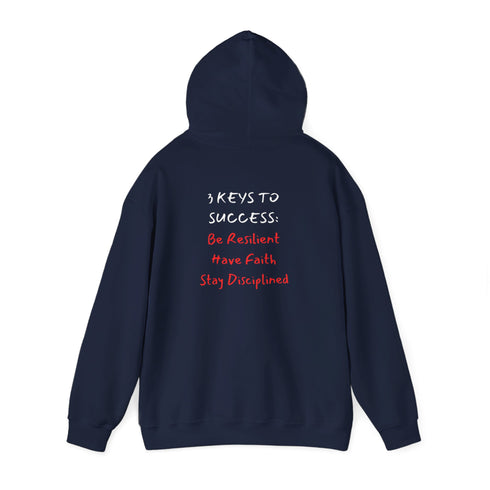 3 Keys To Success Unisex Heavy Blend™ Hooded Sweatshirt