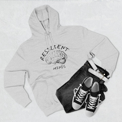 Resilient Minds Three-Panel Fleece Hoodie