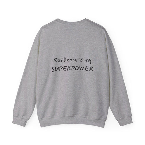 Resilient is My Super PowerUnisex Heavy Blend™ Crewneck Sweatshirt