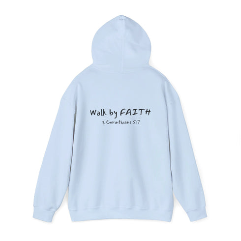 Walk By Faith Unisex Heavy Blend™ Hooded Sweatshirt