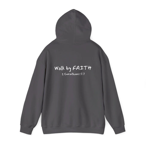 Walk By Faith Unisex Heavy Blend™ Hooded Sweatshirt